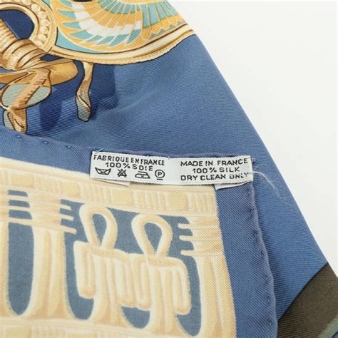 hermes tutankhamun scarf|HERMES Silk Tutankhamun Scarf 90 138121 .